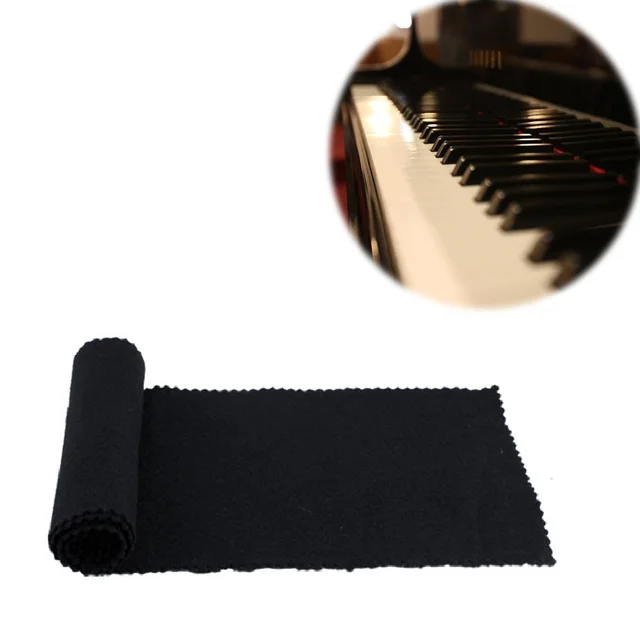 Housse De Protection En Flanelle Pour Piano/clavier 88 Touches - Couverture étirable Universelle - Gris