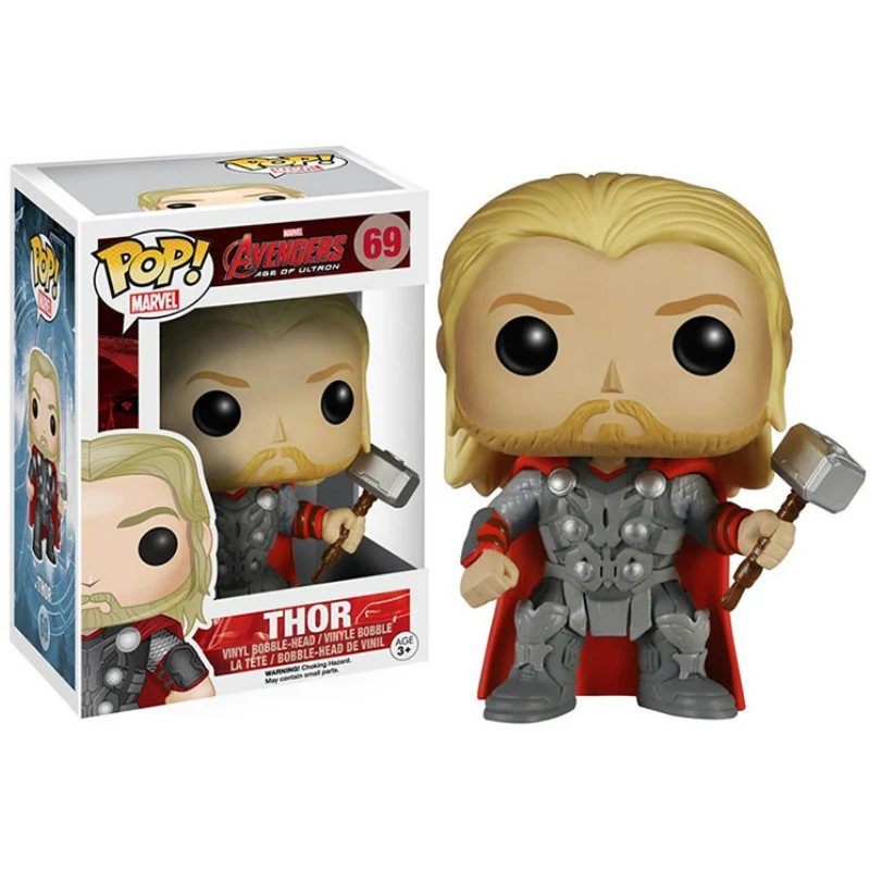 FUNKO POP Мстители муравьиный человек Тор Локи Хела коллекция фигурок оригинальная коробка фильм винил Фигурка Коллекционная модель с коробкой - Цвет: 69 with box