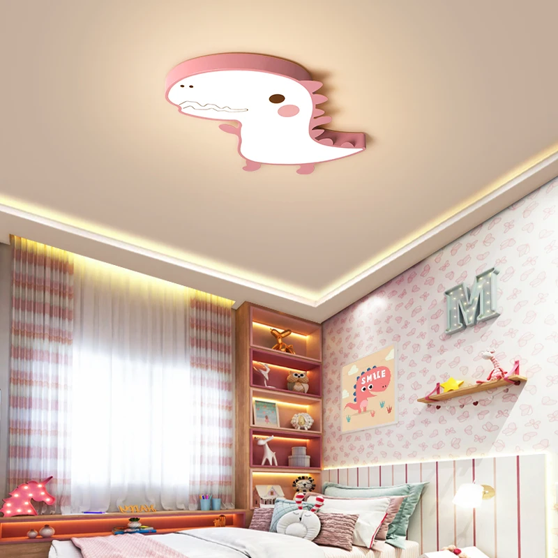 Ceiling Lights for Kids Bedroom Cartoon dinosaur Boys Girls Ceiling Lamp Modern LED Animal Ceiling Lights Lamp for children