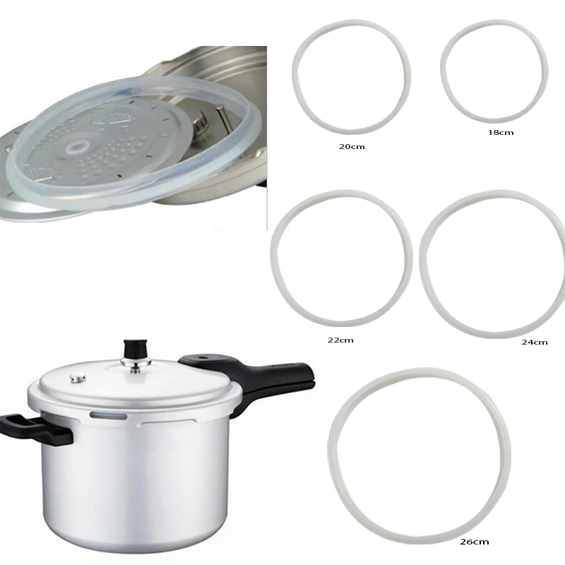 

Sealing Ring Ring 18/20/22/24/26cm Silicone Pressure Seal Cooker Kitchen &Amp; Dining Tool Electric Pot Garden