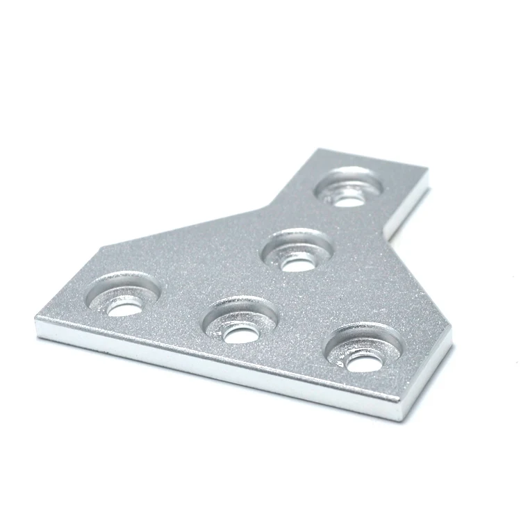 GIULY T Shape 5 Hole Joining Plate for 3D Printer V- slot 2020 Aluminum Profile