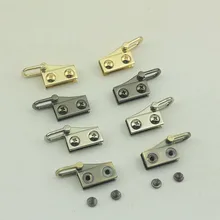 

2pairs 20x10mm Bag Metal Ear Shoulder Strap Hanger Clip Buckles Side Clamp Hook DIY D Ring Sides Clip Luggage Accessory