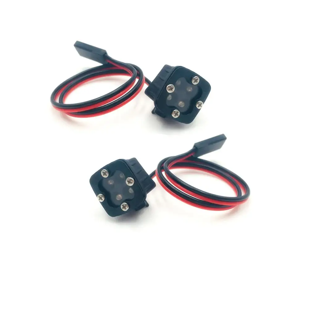 KYX Racing 4 светодиодсветильник квадратная лампа для 1/7 1/8 1/10 аксессуары
