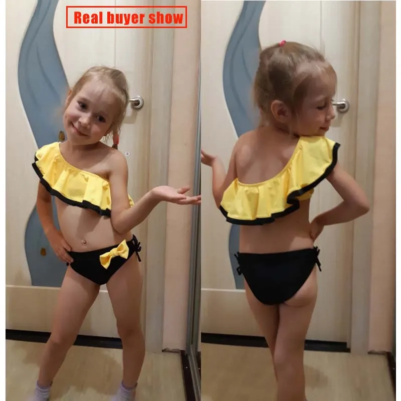 Sfit детский купальный костюм из двух предметов для маленьких девочек летняя детская одежда для плавания для водных видов спорта, бикини, купальный костюм пляжный купальный костюм