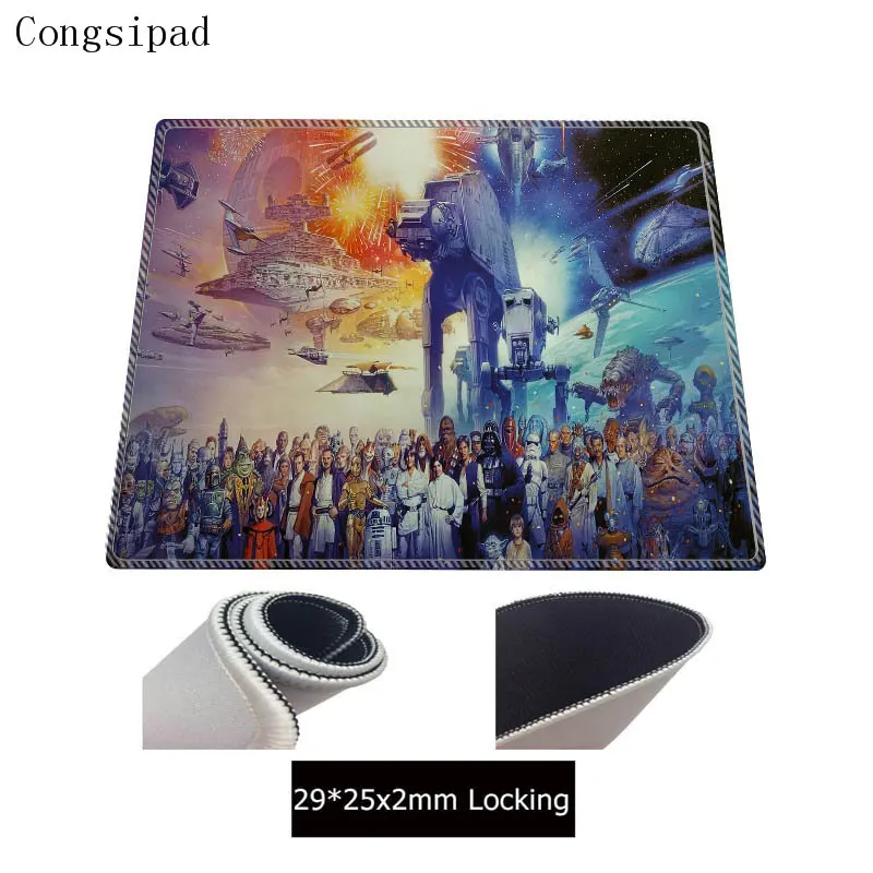  900*400*2mm Star War Gaming Mouse Pad Locking Edge Large Mouse Mat PC Computer Laptop Mouse Pad for