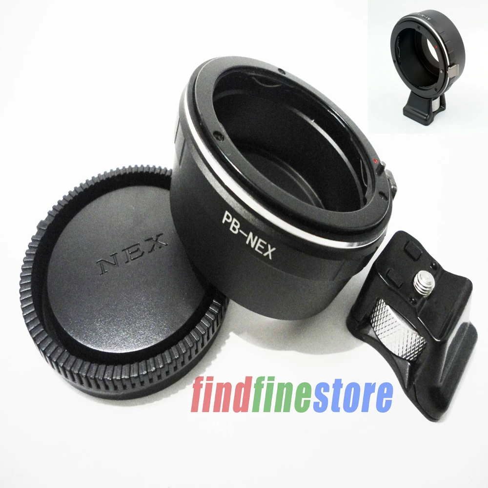 Штатива объектив Praktica PB P B Sony кольцевое крепление типа Е для камеры NEX 3 5 6 7 C3 5C 5N a7R