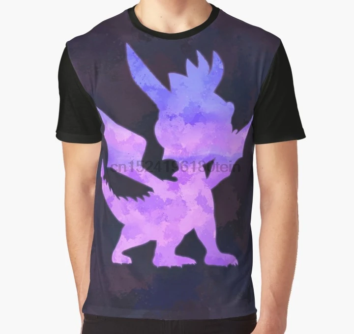 Принт по всему миру 3D футболка Мужская забавная Spyro The Dragon (темный) полная печать