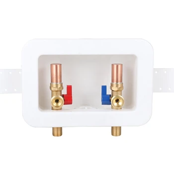 

ABSF Washing Machine Valve Waterproof Hammer Device Socket Box Washing Machine Protection Valve