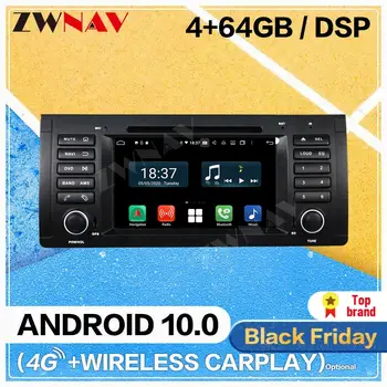 

Carplay Android 10.0 screen Car Multimedia DVD Player for BMW E53 1995-2003 GPS Navigation car Auto Radio Audio Stereo Head unit