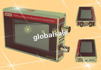 

FREE SHIPPING New Ginko GK101 Color LCD touch screen DDS Signal Generator Arbitrary waveform generator 80MSa/s 10MHz