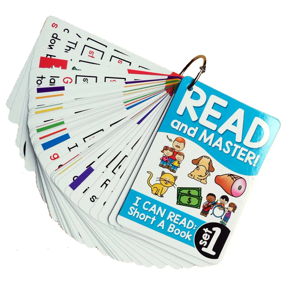 Новинка 107 групп/набор английская Phonics флеш карта детские игры Монтессори