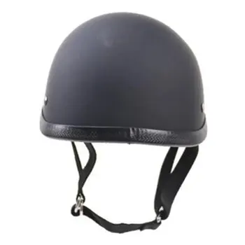 

Half Overlay Personality Retro Helmet Half Helmet Electric Car Helmet Battery Helmet Body Lightweight Helmet