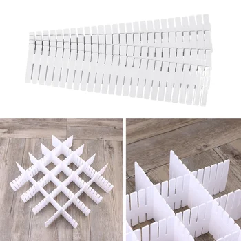 

8Pcs 32.2x7cm DIY Drawer Organizer Dividers for Dresser Storage Household Storage