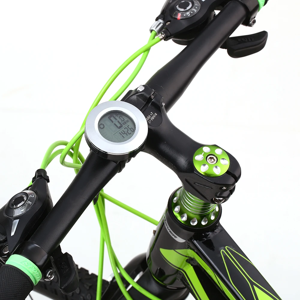 

Wireless Bicycle Computer Odometer Cycling Calorie Tracker Time Speed Calories Counter Display Backlighting Bike Speedometer
