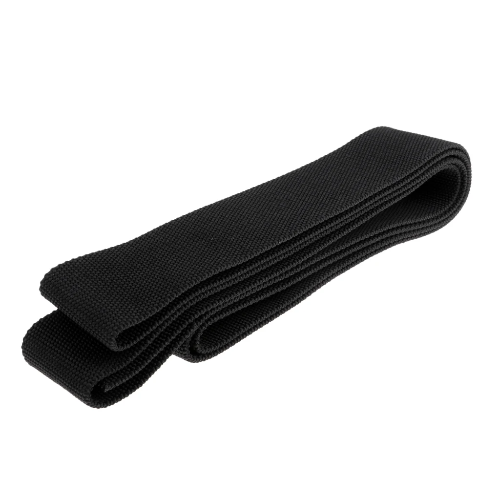 Скуба-Дайвинг подводное плавание сверхмощный пояс для поднятий тяжестей 78 дюймов погружение лямки черный