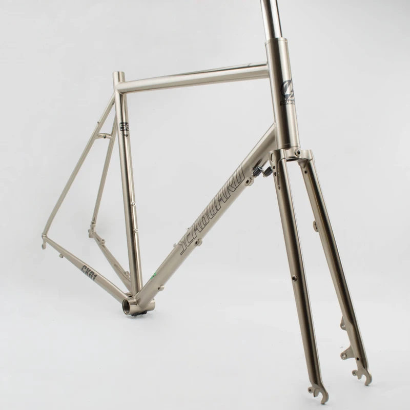Acciaio al cromo molibdeno Telaio della bici della Strada Forcella 700C  freno A Disco della bici della Strada Cornice Classic retro della bici  della Strada|Bicycle Frame| - AliExpress