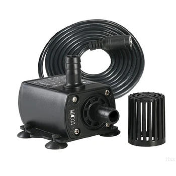 

High Quality USB Mini Submersible Pump DC12V 10W Flow Adjustment Function 400L/H Lift 4.5m