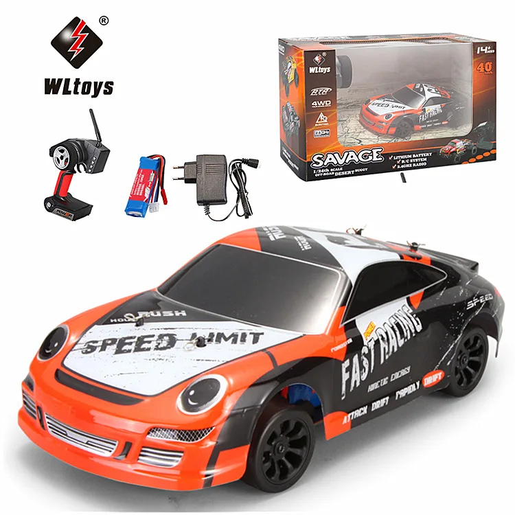 

Weili A252 Electric Four-Wheel Drive Remote Control High-Speed Car 1: 24 2.4G Remote Control Desert Off-road Drift Car Toy