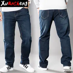 Бесплатная доставка 2019 новые Брендовые мужские джинсы черные джинсы мужские модные длинные брюки мужские джинсы брюки одежда плюс размер