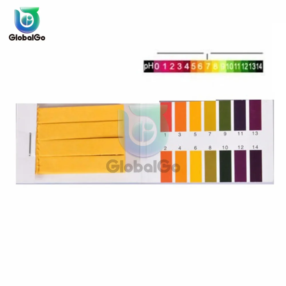

80 Strips PH Test Strips Full PH Meter PH Controller 1-14st Indicator Litmus Paper Water Soilsting Kit