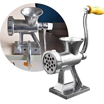 

Stainless Steel Manual Meat Grinder Multifunction Meat Grinder with Long Tube Filling Sausage Machine Grinding Set Kitchen Tools