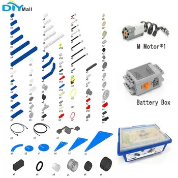 

396pcs for 9686 Technic MOC Parts Building Blocks Power Functions M Motor