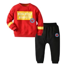 Новинка года; комплект одежды для детей; комплекты для малышей Детская одежда спортивный костюм; комплект От 1 до 5 лет для мальчиков и девочек; Детский костюм