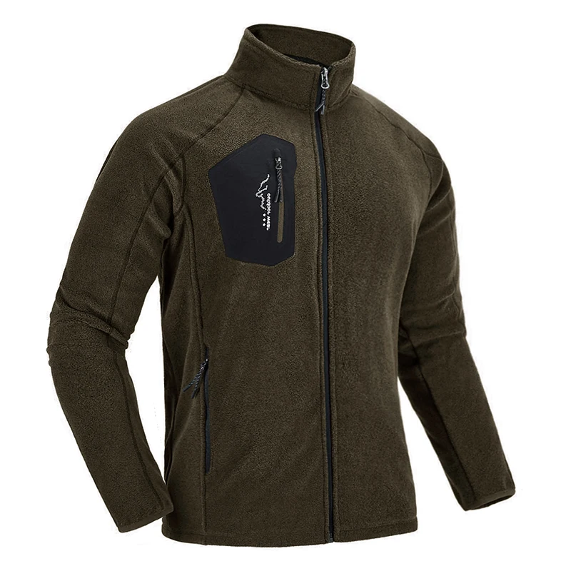 TACVASEN мужская флисовая куртка для пеших прогулок зимняя мягкая куртка плюс размер альпинистские куртки с подогревом ветрозащитная куртка с карманом