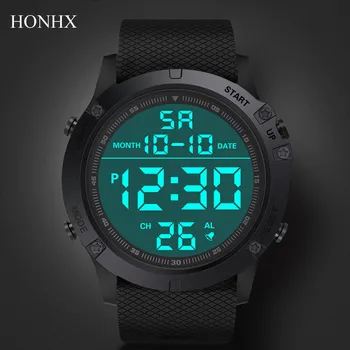 

Men Sports Watches Chronos Countdown Men's Waterproof LED Digital Watch Man Military Clock Relogio Masculino digital watch