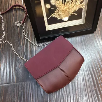 

Women's Bags 2020 New Mini Packet Fashion Chain Shell Package Frosted pin pi Shoulder xie kua bao