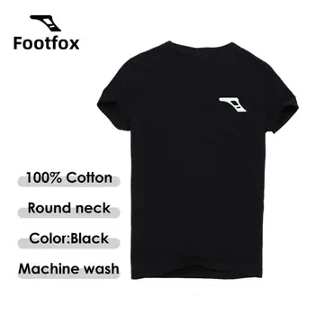 

Footfox Men's Summer New Cotton Round Neck Short-sleeved T-shirt