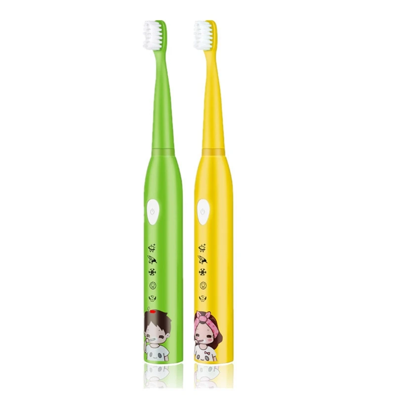 5 Modes Children Electric Usb Charger Cartoon Pattern Kids Waterproof ToothBrush With 4 Replacement Heads 5 Modes Children Electric Usb Charger Cartoon Pattern Kids Waterproof ToothBrush With 4 Replacement Heads
