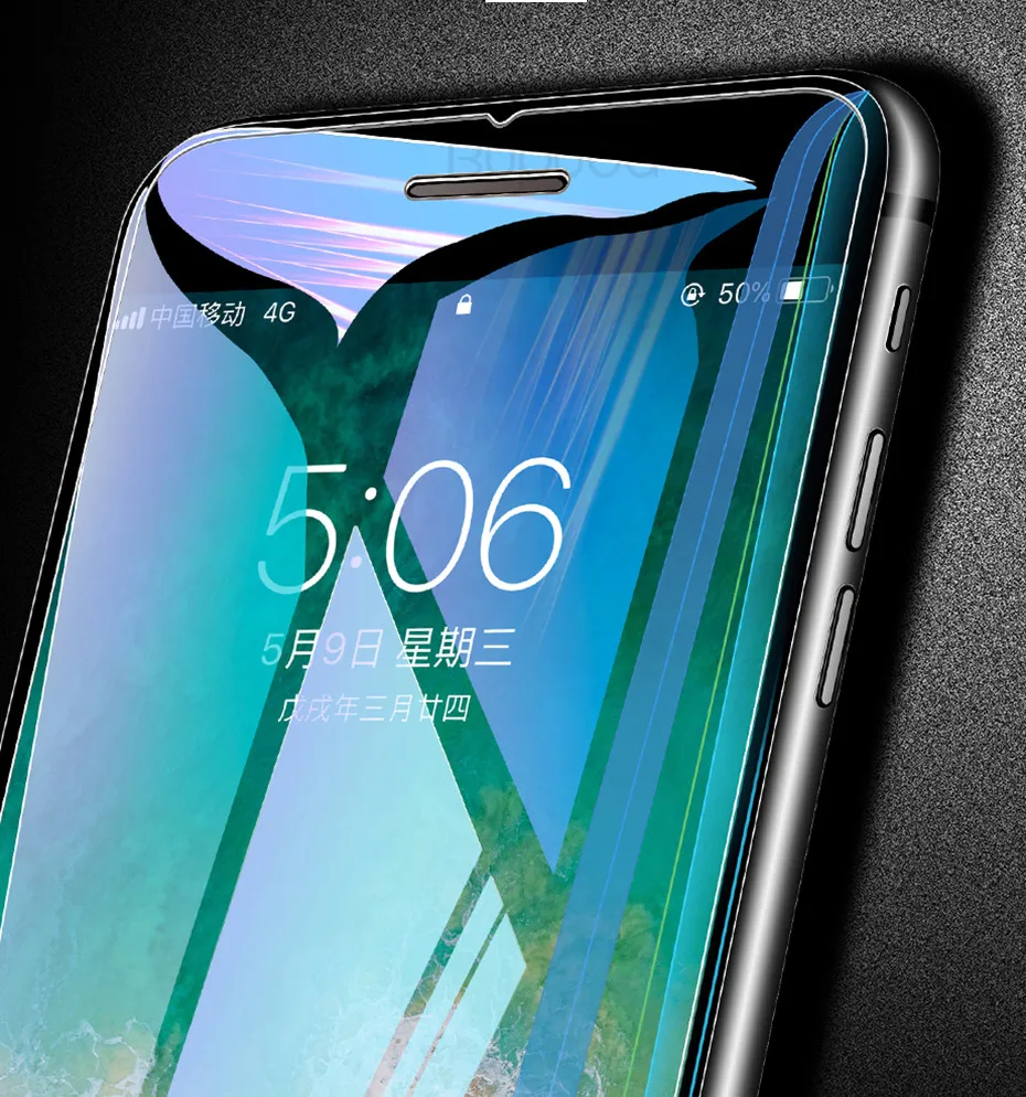 3Pcs Gehärtetem Glas Für iPhone X XS Max XR Glas Für iPhone 7 8 6 6s Plus 5 5S SE Screen Protector