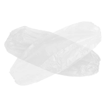 

200 Pcs Waterproof Sleeves 15.7 Inches Long, Transparent Protective Sleeves for Arm, Painting, Household Cleaning