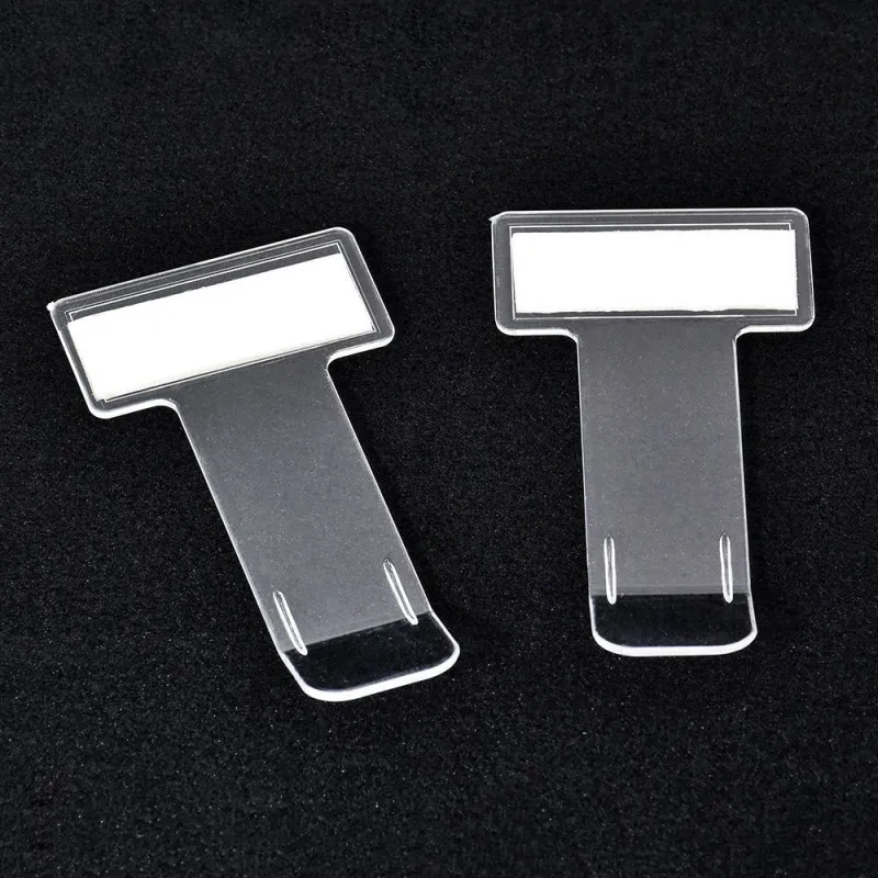 

Mini Auto Ticket Folder T-shape Transparent Car Accessories Interior Holder Vehicle Mount Style Stickers Windshield Auto Product