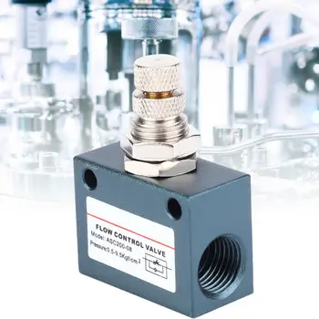 

Actuator Ball Valve ASC200-08 G1/4 Pneumatic Air Flow Speed Control Valve Aluminum Alloy Throttle Valve Electric Magnetic