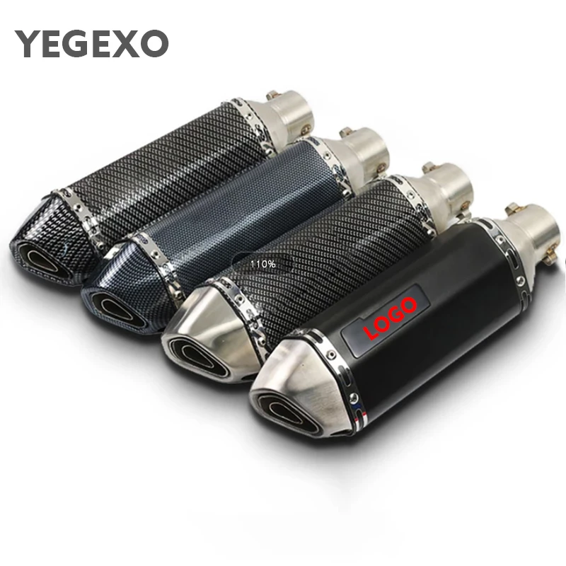 Выхлопной глушитель для мотоцикла Akra DB povic 51 мм z1000 cb500f keeway rkf aerox R kawasaki z800 yamaha mt 09