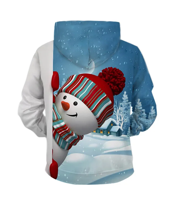 Najtaniej 3D Unisex drukowanie sweter z kapturem nowość swetry brzydki boże narodzenie sweter boże narodzenie Unisex mężczyźni kobiety Santa śmieszne boże narodzenie sweter sweter miłośników odzież