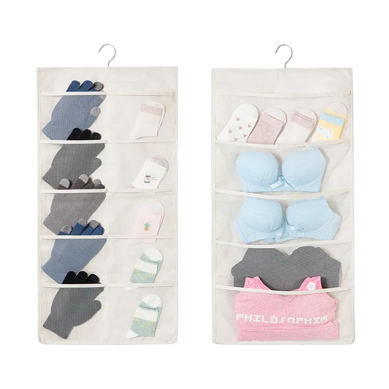 VOGVIGO Transparent Underwear Socks Storage Bag Dustproof Cloth Cover Bags Wardrobe Dust Cover Clothes Protector Coat Dust Cover