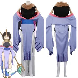 Costumes de Cosplay Anime Kobayashi san Chi, robe de demoiselle d'honneur, Dragon Elma Kinomo, ensemble complet 