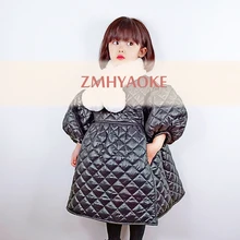 ZMHYAOKE/ г.; зимнее платье для маленьких девочек; красивые праздничные платья принцессы; рождественское платье на День Благодарения; Детские платья для девочек