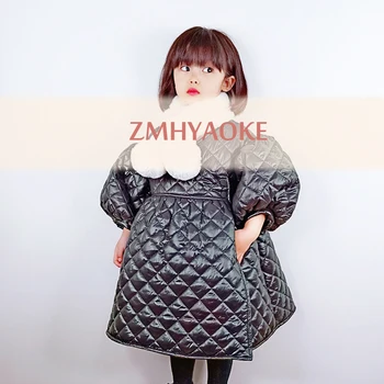 

ZMHYAOKE 2019 Winter Toddler Girl Dress Beautiful Princess Party Dresses Thanksgiving Christmas Dress Kids Dresses for Girls