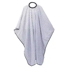 1 шт. в полоску дизайн фартук Винтаж унисекс классический Парикмахерская накидка для стрижки волос стилист фартук для салона дома Парикмахерская