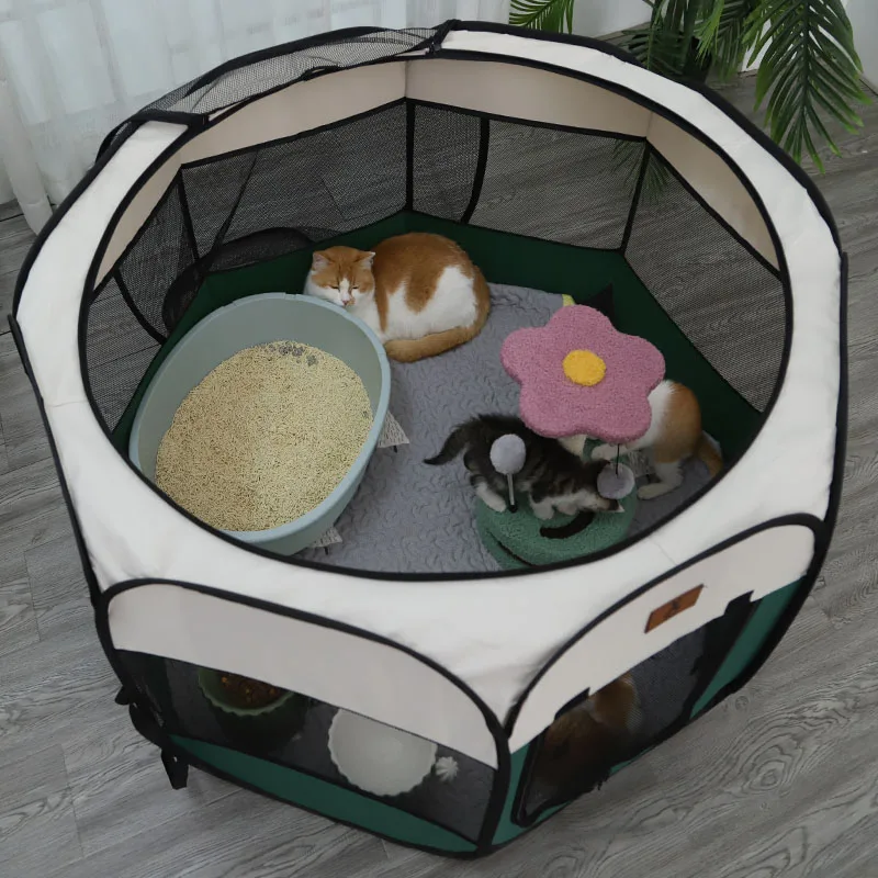 DogMEGA Portable Foldable Pet Playpen 3 Sizes