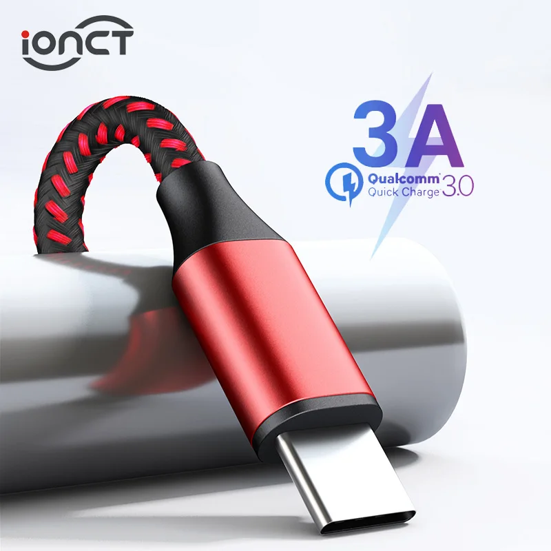 3A Быстрый кабель type c usb для Samsung Xiaomi Android мобильный телефон Type зарядки Micro передачи