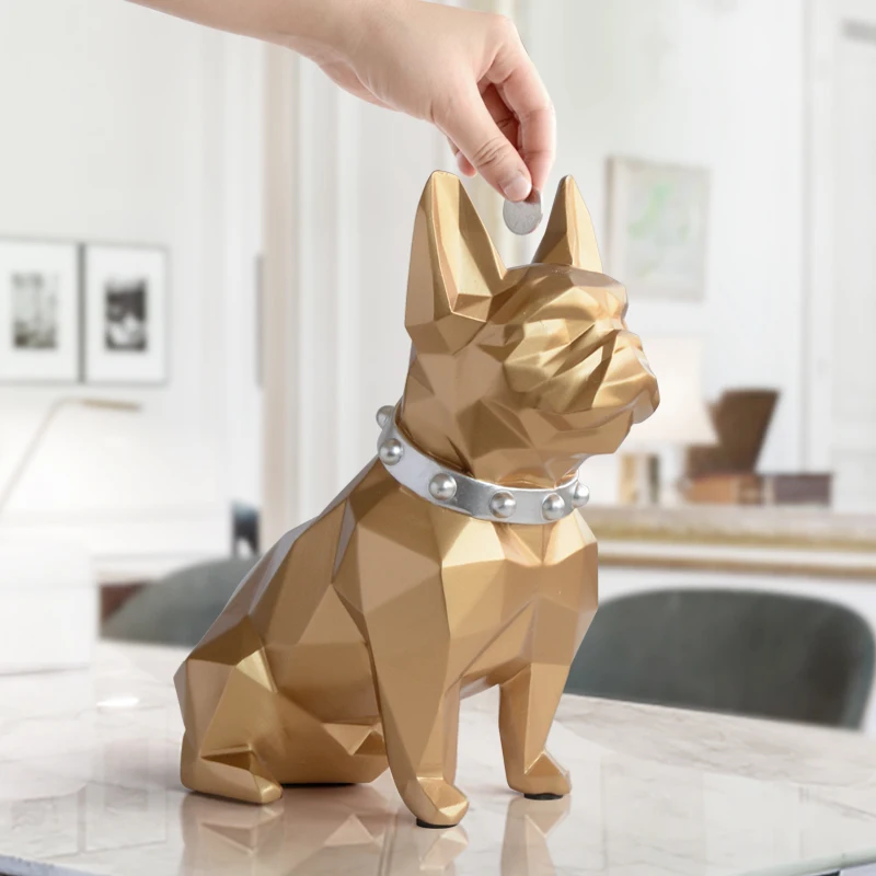 Статуэтка для скандинавских Lucky Dog настольная копилка с животными милый щенок