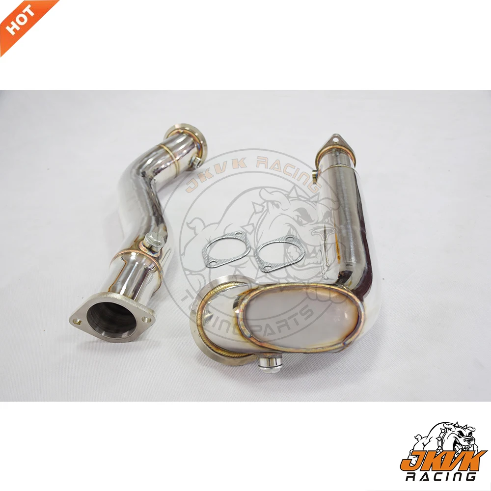 JKVK RACING 3,0 ''нержавеющая сталь Catless выхлопная труба для двигателя N54 E60 535i 535xi 2008-2010 5 серия