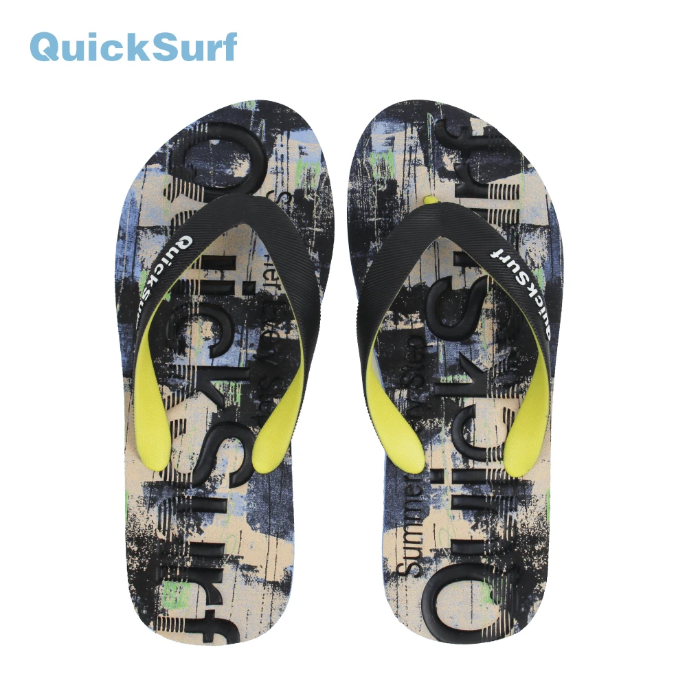 

quicksurf Q510 New Arrival high fashion flip flops hot selling Men's Sandals Clip Toe Drag Beach slippers flat Shoes footwear