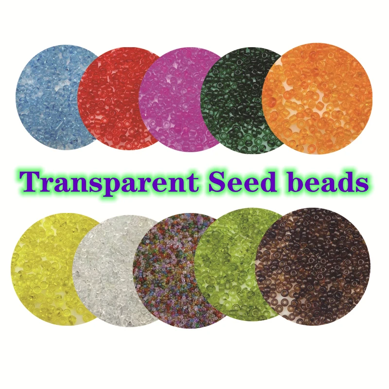 

1000pcs/lot 2mm Crystal Round Hole Seed Bead Solid Color Czech Glass Seed Spacer DIY Beads For Handmade Jewelry Making Gift