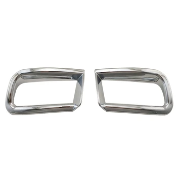 

2Pcs ABS for Toyota Land Cruiser Prado FJ150 2010-2015 Rear Fog Light Lamp Frame Decorative Cover Trim Accessory
